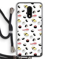 Sushi time: OnePlus 7 Transparant Hoesje met koord