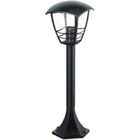 LED Buitenlamp Narmy 4 - Staande Tuinverlichting - Mat Zwart - E27 Fitting