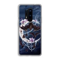 Vleermuizen Maan: OnePlus 8 Pro Transparant Hoesje
