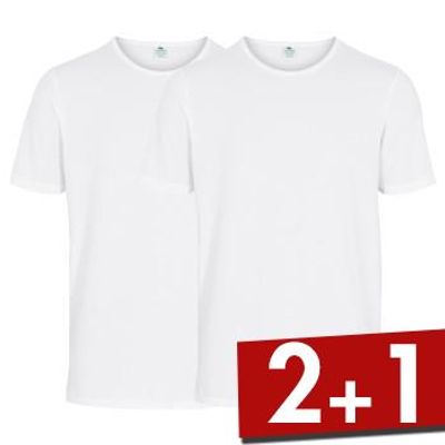 Dovre 2 stuks Organic Cotton Crew Neck * Actie *