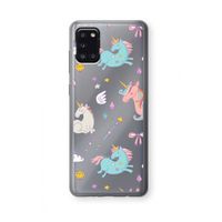 Fantasiewereld: Samsung Galaxy A31 Transparant Hoesje