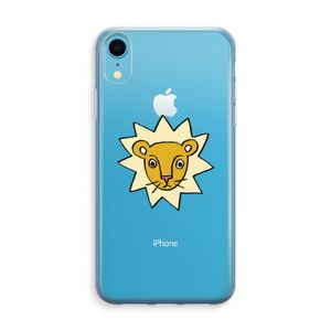 Kleine leeuw: iPhone XR Transparant Hoesje