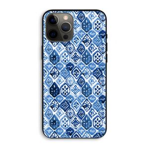 Blauw motief: iPhone 12 Pro Max Biologisch afbreekbaar hoesje