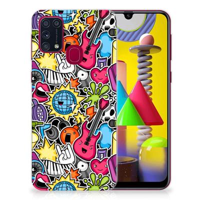 Samsung Galaxy M31 | Sillicone Back Cover | Punk Rock Samsung Galaxy M31 | Sillicone Back Cover | Punk Rock