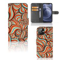 iPhone 12 | 12 Pro (6.1") Hoesje Retro | Portemonnee hoesje