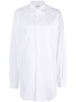 Maison Margiela chemise mi-longue en popeline - Blanc - thumbnail