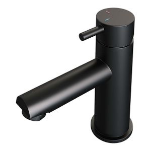 Brauer BlackEdition Wastafelmengkraan opbouw - laag - model b - mat zwart 5-S-001-HD5