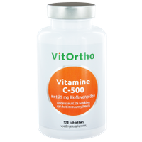 VitOrtho Vitamine C-500 met 25mg Bioflavonoïden Tabletten