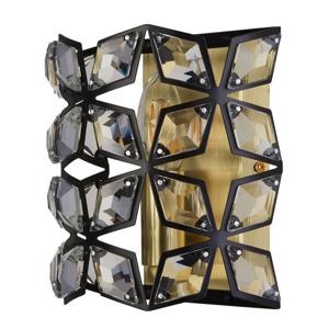 Searchlight Wandlamp Iris goud 59811-1BSB