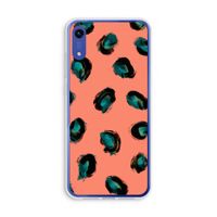 Pink Cheetah: Honor Play 8A Transparant Hoesje