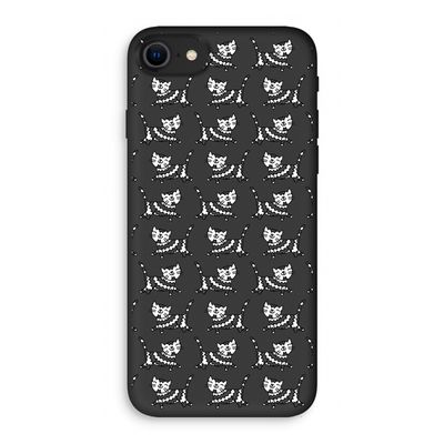 Zwarte poes: iPhone SE 2020 Biologisch afbreekbaar hoesje