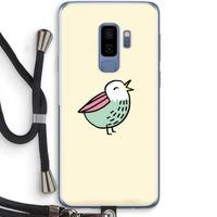 Birdy: Samsung Galaxy S9 Plus Transparant Hoesje met koord