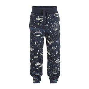 GAP regular fit broek met all over print blauw