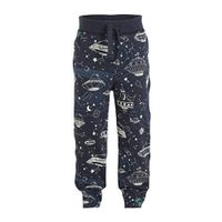 GAP regular fit broek met all over print blauw - thumbnail