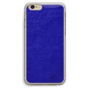 Majorelle Blue: iPhone 6 Plus / 6S Plus Transparant Hoesje