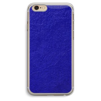 Majorelle Blue: iPhone 6 Plus / 6S Plus Transparant Hoesje