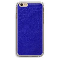 Majorelle Blue: iPhone 6 Plus / 6S Plus Transparant Hoesje