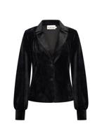Helena Hart Blazer Lora Velour 7640 Blazers Zwart