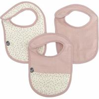 Slabbetjesset Domiva Roze Katoen 3 Onderdelen (3 Stuks)