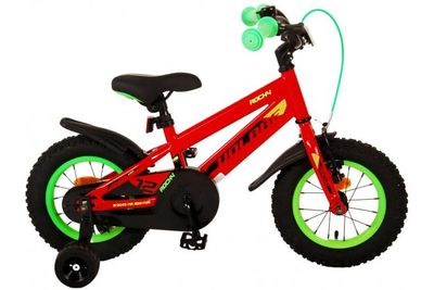 Volare rocky kinderfiets - jongens - 12 inch - rood