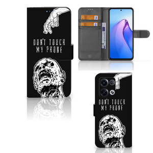 Portemonnee Hoesje OPPO Reno8 Pro Zombie