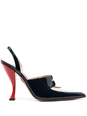Thom Browne escarpins à talon incurvé 120 mm - Noir