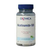 Orthica Nicotinamide 500 60 Vegetarische capsules