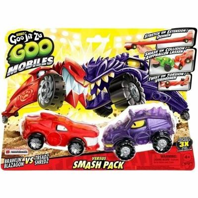 Actiefiguur Moose Toys GOO MOBILES - BLAZAGON VS TREADS SHREDZ Rood