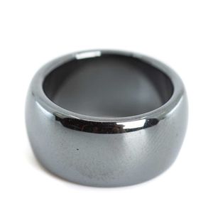 Edelstenen Ring Hematiet (10 mm - Maat 15)