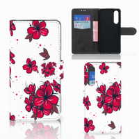 Huawei P30 Hoesje Blossom Red - thumbnail