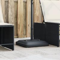 VidaXL Parasolvoet met handvatten voor stok ø38 / 48 mm 27 kg vierkant