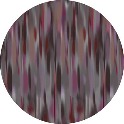 Moooi Carpets - Rond Vloerkleed Akira - Round Japanese Peony Red Wool -