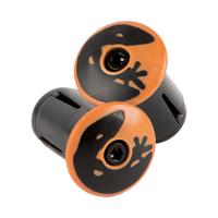 LIZARD SKINS Dsp bar tape plugs - tangerine