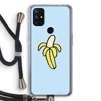 Banana: OnePlus Nord N10 5G Transparant Hoesje met koord