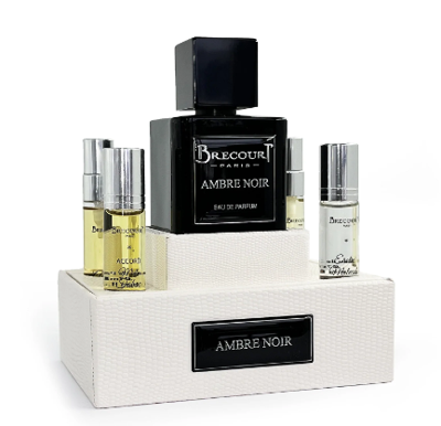Brecourt Ambre Noir Eau de Parfum 100ml+24ml 124ml | Dames Parfum Brecourt Ambre Noir Eau de Parfum 100ml+24ml 124ml | Dames Parfum