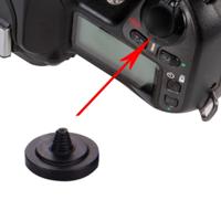 Universal Metal Camera Shutter Release Button Diameter: 11mm Thickness: 2mm(Black)