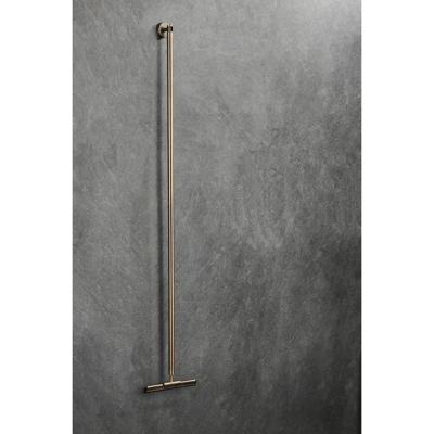 Vloerwisser SaniClear Antique | Incl.Wandbevestiging | Messing | Rond | Verouderd messing