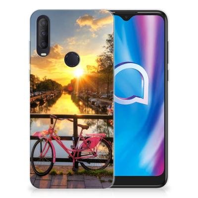 Alcatel 1S (2020) | Silliconen Back Cover | Amsterdamse Grachten
