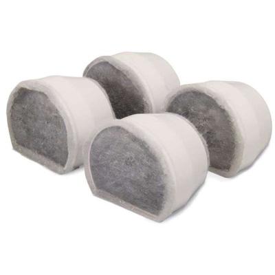 DRINKWELL 4 filters voor vervanging van houtskool voor fonteinen van Avalon en pagode - voor honden en honden