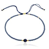 Deja Armband Miyuki Glas kralen - Dark Blue