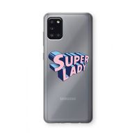 Superlady: Samsung Galaxy A31 Transparant Hoesje