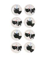 HEMA Takkie en Siepie gebaksbordjes ⌀17.5cm papier - 8 stuks