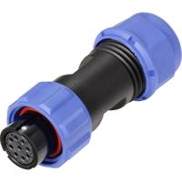 Weipu SP1310 / S 9 II Ronde connector Bus, recht Totaal aantal polen: 9 Serie (ronde connectoren): SP13 1 stuk(s)