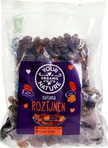 Your Organic Nature Rozijnen Sultana