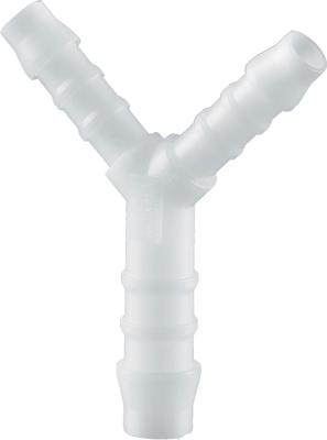 Dresselhaus Plastic hose connectors y-red. d=4-6-4mm