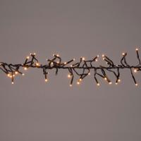 Classic clusterverlichting flash 384 LED / 2.4 meter en 32 LED knipperend met timer - Annas collection