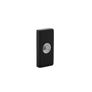 Intersteel Rechthoekige deurbelChimea RVS/zwart - 0023.399038