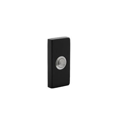 Intersteel Rechthoekige deurbelChimea RVS/zwart - 0023.399038