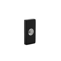 Intersteel Rechthoekige deurbelChimea RVS/zwart - 0023.399038