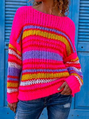 Garen/Wol Garen losmaken Casual Trui Garen/Wol Garen losmaken Casual Trui